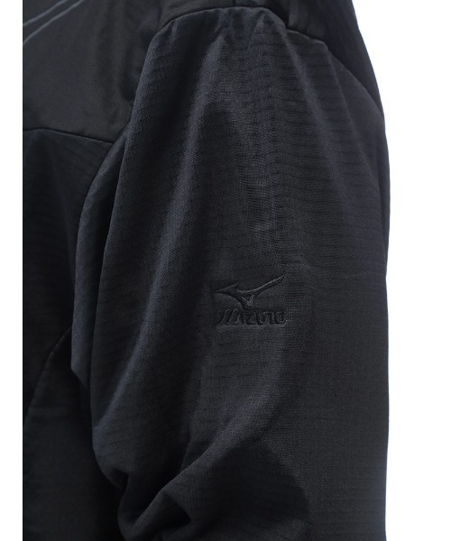 MIZUNO(ミズノ )の「MIZUNO (ミズノ) 裏ブロックフリース スタンド フルジップ トラックジャケット(その他アウター・メンズ・ネイビー/ブラック/グレー・3L/4L/5L)」の13枚目の写真