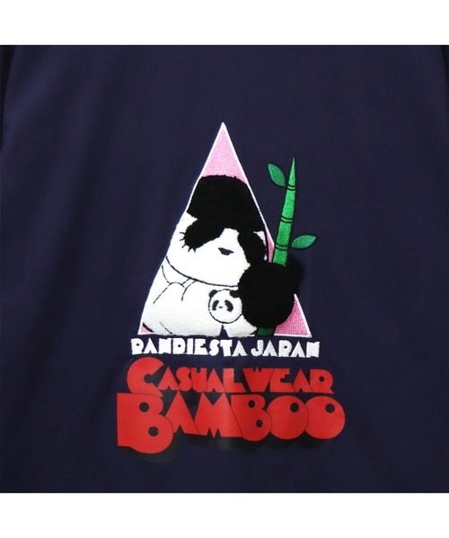 PANDIESTA（パンディエスタ）の「バンブーボーイズロンT(M2)（Tシャツ/カットソー・メンズ・ブラック/アイボリー・XXL/M/L/XL）」の5枚目の写真