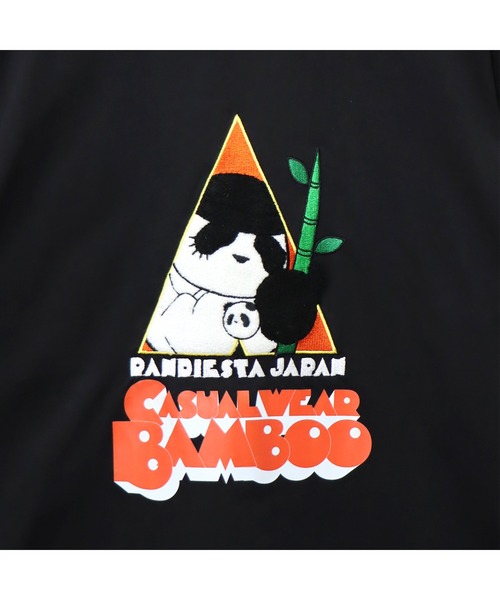 PANDIESTA（パンディエスタ）の「バンブーボーイズロンT(M2)（Tシャツ/カットソー・メンズ・ブラック/アイボリー・XXL/M/L/XL）」の9枚目の写真