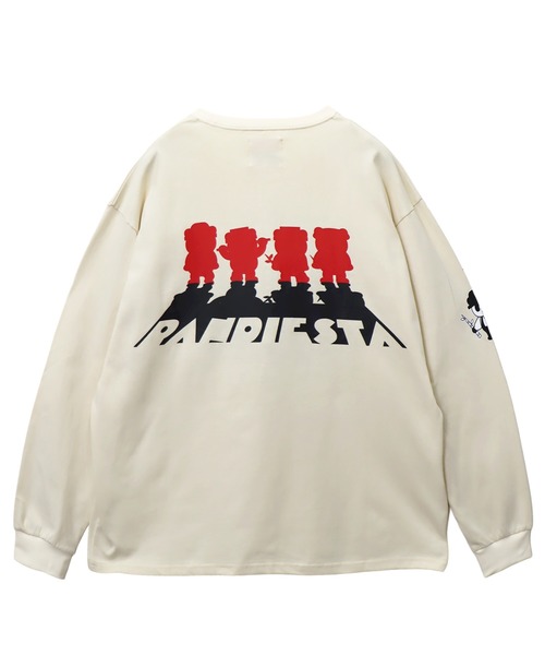 PANDIESTA（パンディエスタ）の「バンブーボーイズロンT(M2)（Tシャツ/カットソー・メンズ・ブラック/アイボリー・XXL/M/L/XL）」の14枚目の写真