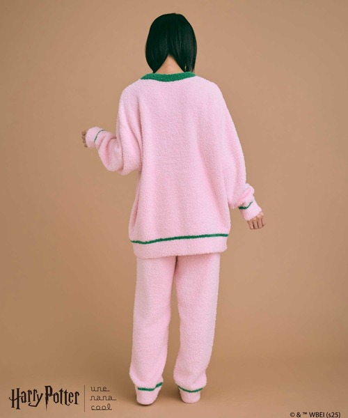 une nana cool(ウンナナクール)の「【ハリー・ポッターコラボ】 Harry Potter × une nana cool プルオーバー&ロングパンツセット(ルームウェア/パジャマ・レディース・ピンク/クリーム・M-L)」の11枚目の写真