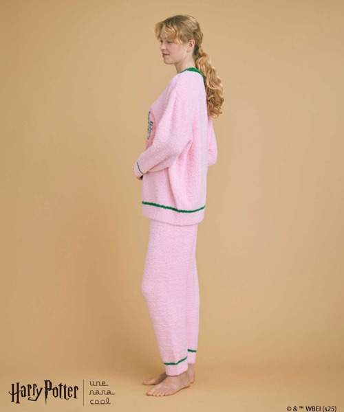 une nana cool(ウンナナクール)の「【ハリー・ポッターコラボ】 Harry Potter × une nana cool プルオーバー&ロングパンツセット(ルームウェア/パジャマ・レディース・ピンク/クリーム・M-L)」の13枚目の写真