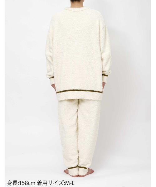 une nana cool(ウンナナクール)の「【ハリー・ポッターコラボ】 Harry Potter × une nana cool プルオーバー&ロングパンツセット(ルームウェア/パジャマ・レディース・ピンク/クリーム・M-L)」の3枚目の写真