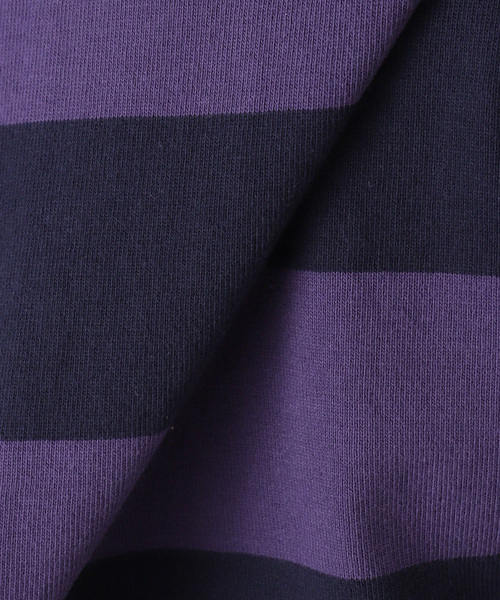 JOURNAL STANDARD LUXE（ジャーナルスタンダード　ラックス）の「ボーダーワイドプル（Tシャツ/カットソー・レディース・ネイビー/チャコールグレー・FREE）」の21枚目の写真