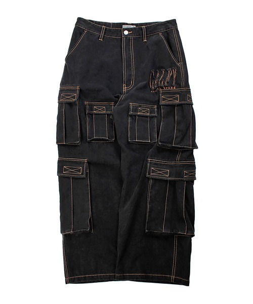 セール】GALFY-ぐるグニャデニムカーゴ（デニムパンツ）｜GALFY