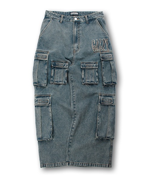 セール】GALFY-ぐるグニャデニムカーゴ（デニムパンツ）｜GALFY