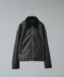 CALLNE | 【CALLNE】Vintage Design Doublezip Jacket / ヴィンテージデザインダブルジップジャケット（セットアップ対応）(その他アウター)
