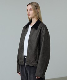 CALLNE（カルネ）の「【CALLNE】Vintage Design Doublezip Jacket / ヴィンテージデザインダブルジップジャケット（セットアップ対応）（その他アウター）」