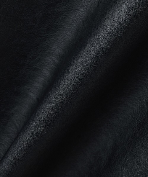 CALLNE(カルネ)の「【CALLNE】Vintage Design Doublezip Jacket / ヴィンテージデザインダブルジップジャケット(セットアップ対応)(その他アウター・メンズ・ブラック/ダークグレー・M/L)」の10枚目の写真