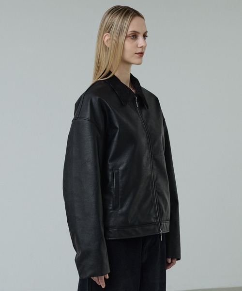 CALLNE】Vintage Design Doublezip Jacket / ヴィンテージデザイン