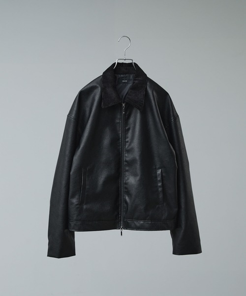 CALLNE】Vintage Design Doublezip Jacket / ヴィンテージデザイン