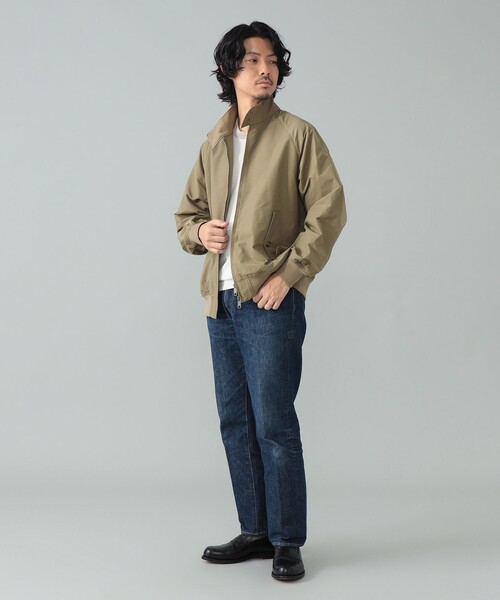BARACUTA（バラクータ）の「BARACUTA / G9 BOX LIGHT JACKET ポリエステルコットン ショートブルゾン（ブルゾン・メンズ・ブラック/カーキ・38/40/42）」の2枚目の写真