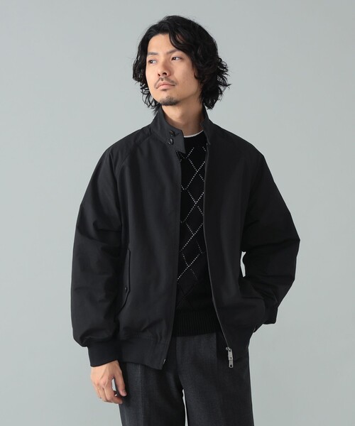 BARACUTA（バラクータ）の「BARACUTA / G9 BOX LIGHT JACKET ポリエステルコットン ショートブルゾン（ブルゾン・メンズ・ブラック/カーキ・38/40/42）」の6枚目の写真