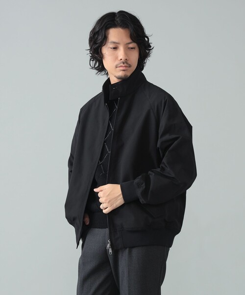 BARACUTA（バラクータ）の「BARACUTA / G9 BOX LIGHT JACKET ポリエステルコットン ショートブルゾン（ブルゾン・メンズ・ブラック/カーキ・38/40/42）」の7枚目の写真