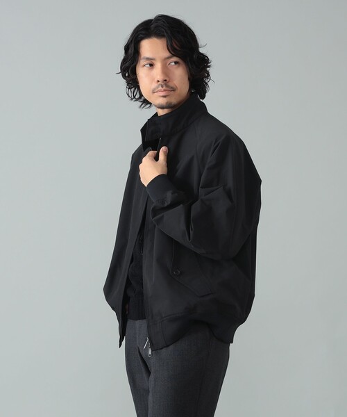 BARACUTA（バラクータ）の「BARACUTA / G9 BOX LIGHT JACKET ポリエステルコットン ショートブルゾン（ブルゾン・メンズ・ブラック/カーキ・38/40/42）」の8枚目の写真