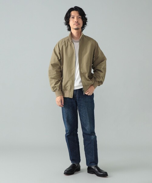 BARACUTA（バラクータ）の「BARACUTA / G9 BOX LIGHT JACKET ポリエステルコットン ショートブルゾン（ブルゾン・メンズ・ブラック/カーキ・38/40/42）」の18枚目の写真