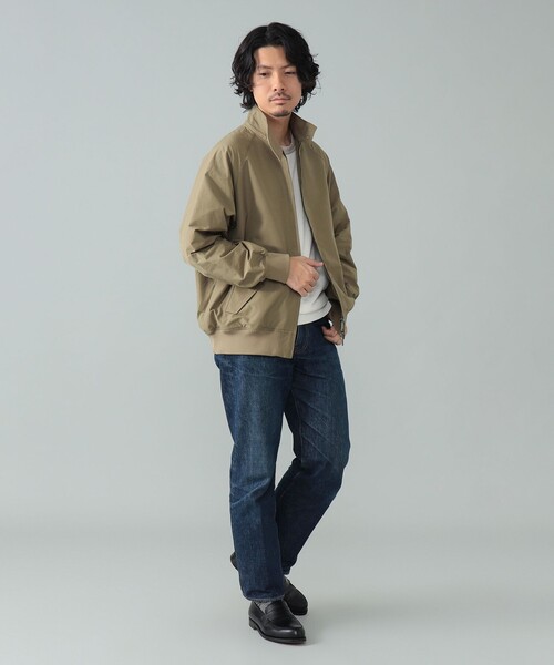 BARACUTA（バラクータ）の「BARACUTA / G9 BOX LIGHT JACKET ポリエステルコットン ショートブルゾン（ブルゾン・メンズ・ブラック/カーキ・38/40/42）」の19枚目の写真