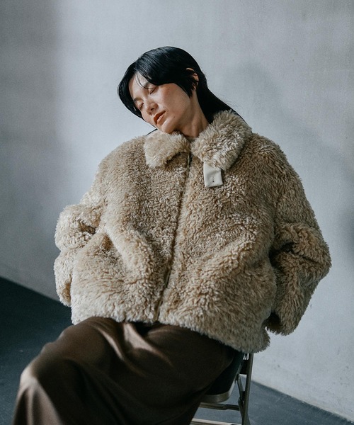 プードルファーブルゾン 600497（ブルゾン）｜LEPSIM（レプシィム）の