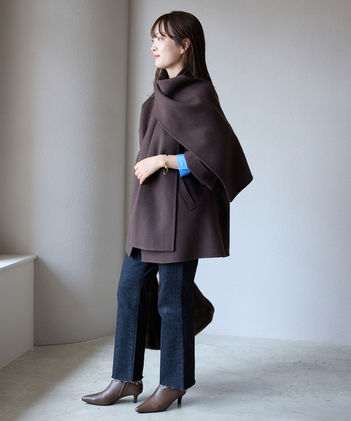 SLOBE IENA(スローブイエナ)の「《追加》SLOBE ポインテッドブーツ(ブーツ・レディース・ブラック/ブラウン・24cm/24.5cm/23.5cm/23cm/25cm)」の11枚目の写真