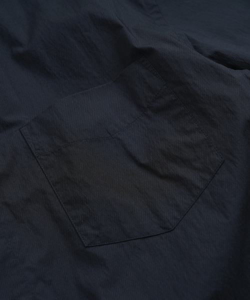 FRIZMWORKS(フリズムワークス)の「FEATHER CN RELAXED HALF SHIRT _ NAVY(シャツ/ブラウス・メンズ・その他・MEDIUM/LARGE)」の4枚目の写真