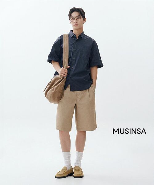 FRIZMWORKS(フリズムワークス)の「FEATHER CN RELAXED HALF SHIRT _ NAVY(シャツ/ブラウス・メンズ・その他・MEDIUM/LARGE)」の7枚目の写真