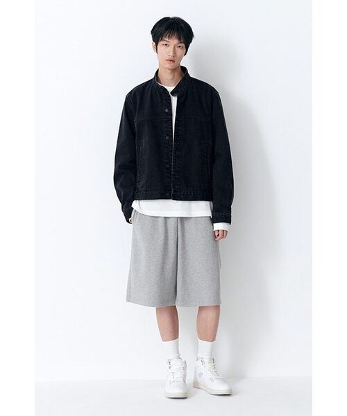 MUSINSA STANDARD（ムシンサスタンダード）の「ワッフルリラックスドクルーネック長袖Tシャツ[アイボリー]（Tシャツ/カットソー・メンズ・その他・SMALL/MEDIUM/LARGE/X-LARGE/XX-LARGE/XXX-LARGE）」の15枚目の写真