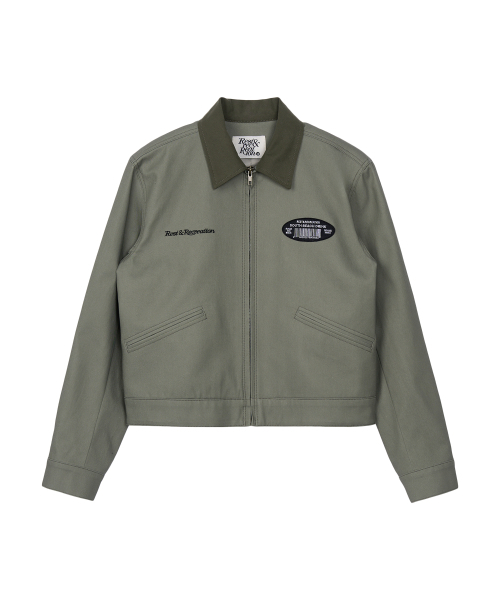 Rest&Recreation(レストアンドレクリエーション)の「RR PATCH COTTON JACKET - OLIVE(その他アウター・レディース・その他・SMALL)」の1枚目の写真