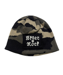 SK8ER ROCK（スケーターロック）の「Camouflage Jacquard Beanie ((multi))（ニットキャップ/ビーニー）」