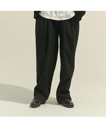 Deep Two Tuck String Sweat Pants [2 Colors]