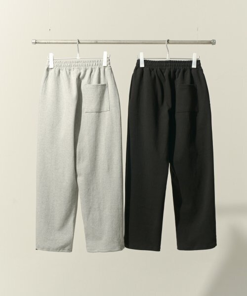 XERO（ゼロ）の「Deep Two Tuck String Sweat Pants [2 Colors]（スウェットパンツ・メンズ・ブラック/グレー・LARGE/MEDIUM）」の3枚目の写真