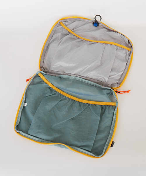 COBMASTER（コブマスター）の「【COBMASTER/コブマスター】RIPSTOP Travel  M/ポーチ/トラベル/ユニセックス【WEB限定】（ポーチ・メンズ・エメラルド/チャコールグレー・フリー）」の7枚目の写真