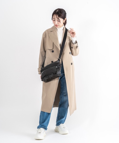 Jack Gomme（ジャックゴム）の「【JACK GOMME】ショルダーバッグ メッセンジャーバッグ RIGA Sac becase（ショルダーバッグ・レディース・ブラック/シルバー/カーキ/シャンパン・FREE）」の17枚目の写真