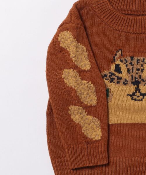 MARKEY'S（マーキーズ）の「クルーネックセーター（ニット/セーター・キッズ・ネイビー/ベージュ/ブラウン・XS/S/M/L/LL）」の14枚目の写真