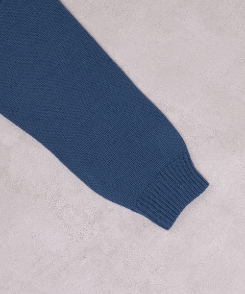 MARKEY'S（マーキーズ）の「クルーネックセーター（ニット/セーター・キッズ・ネイビー/ベージュ/ブラウン・XS/S/M/L/LL）」の6枚目の写真