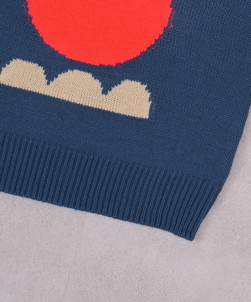 MARKEY'S（マーキーズ）の「クルーネックセーター（ニット/セーター・キッズ・ネイビー/ベージュ/ブラウン・XS/S/M/L/LL）」の7枚目の写真