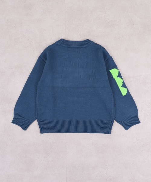 MARKEY'S（マーキーズ）の「クルーネックセーター（ニット/セーター・キッズ・ネイビー/ベージュ/ブラウン・XS/S/M/L/LL）」の11枚目の写真