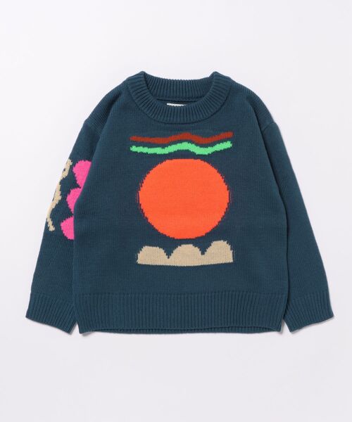 MARKEY'S（マーキーズ）の「クルーネックセーター（ニット/セーター・キッズ・ネイビー/ベージュ/ブラウン・XS/S/M/L/LL）」の17枚目の写真