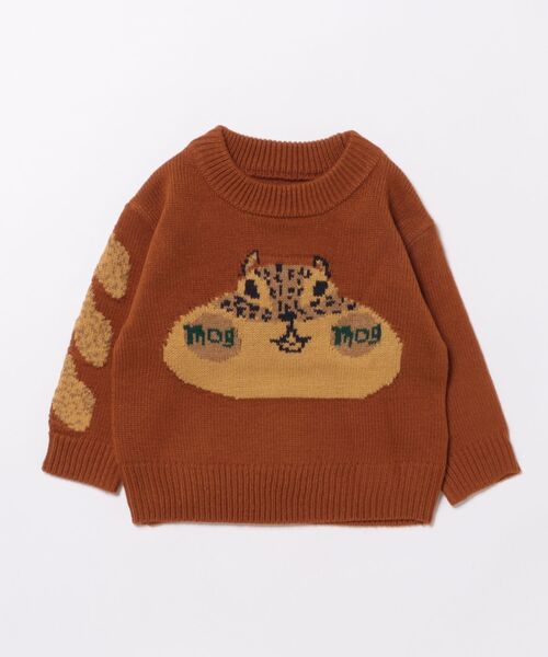 MARKEY'S（マーキーズ）の「クルーネックセーター（ニット/セーター・キッズ・ネイビー/ベージュ/ブラウン・XS/S/M/L/LL）」の12枚目の写真