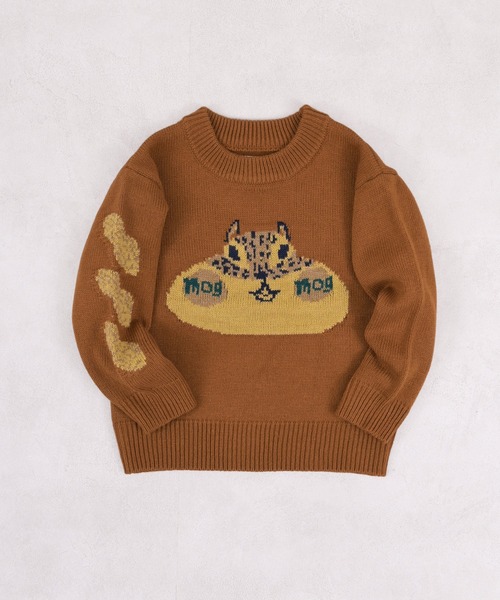 MARKEY'S（マーキーズ）の「クルーネックセーター（ニット/セーター・キッズ・ネイビー/ベージュ/ブラウン・XS/S/M/L/LL）」の19枚目の写真