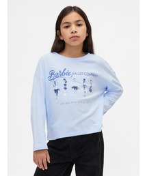 Barbie（バービー）の「バービー オーバーサイズ グラフィックTシャツ (キッズ)（Tシャツ/カットソー）」