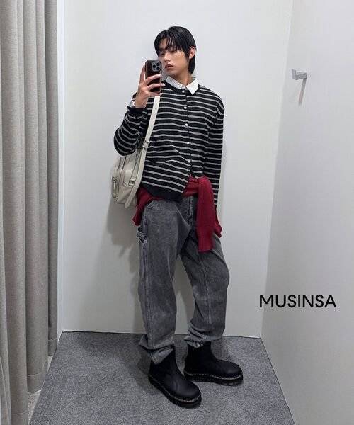 NODU（ノードユー）の「デニムカーペンターブラックデニムパンツ（デニムパンツ・メンズ・その他・MEDIUM/SMALL/LARGE）」の7枚目の写真