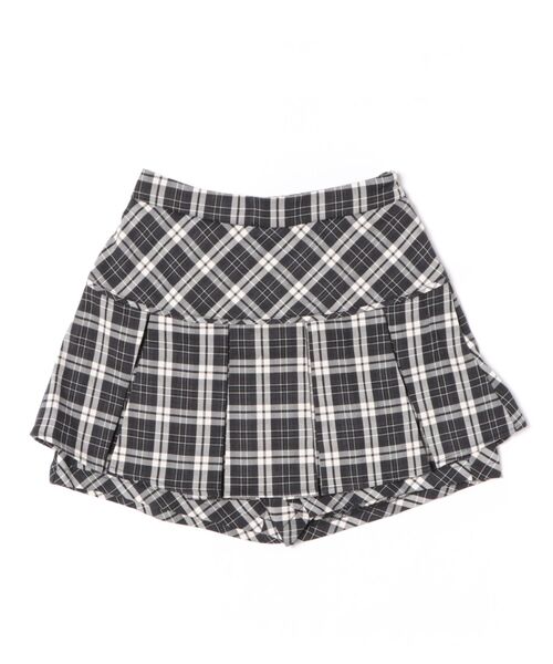 one way(ワンウェイ)の「レイヤードスカパン(スカート・レディース・ブラック/ブラウン系その他/ブラック系その他・FREE)」の2枚目の写真