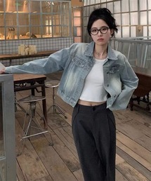 i-dare（アイディア）の「【i-dare】デニム ジャケット（デニムジャケット）」