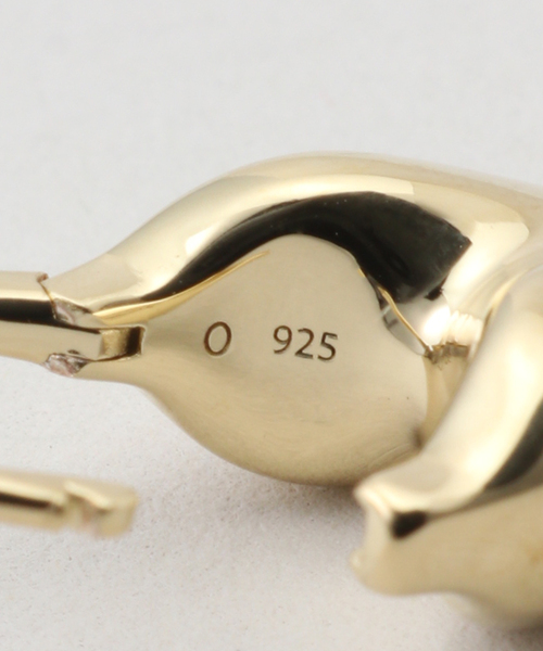 IENA LA BOUCLE(イエナラブークル)の「OTIUMBERG./オティウムバーグ Roscida ハートフープピアス OEY24S-3097(ピアス(両耳用)・レディース・ゴールド・FREE)」の4枚目の写真