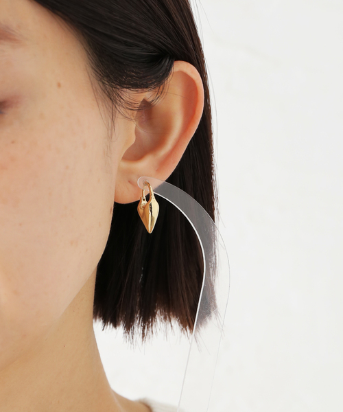 IENA LA BOUCLE(イエナラブークル)の「OTIUMBERG./オティウムバーグ Roscida ハートフープピアス OEY24S-3097(ピアス(両耳用)・レディース・ゴールド・FREE)」の8枚目の写真