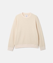 SEAGREEN（シーグリーン）の「SEAGREEN(シーグリーン) BIG WAFFLE PULLOVER（その他トップス）」