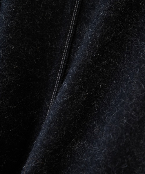 SHINYAKOZUKA(シンヤコヅカ)の「【SHINYAKOZUKA】別注 MOONED AVIATOR(ブルゾン・メンズ・ブラック/ダークグレー・S/M)」の10枚目の写真