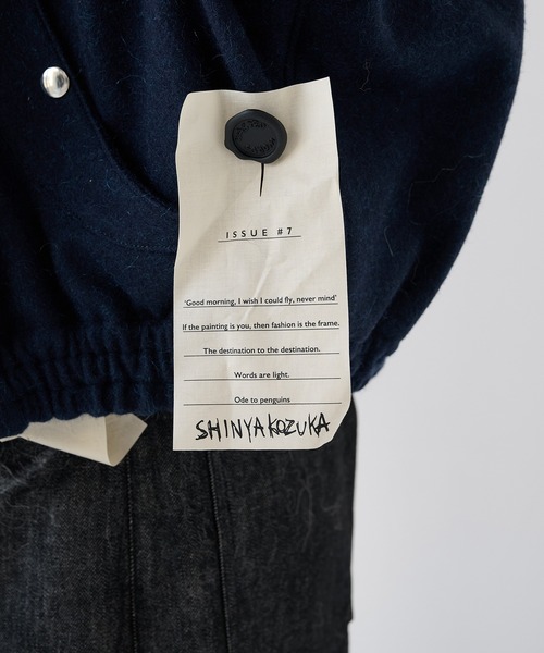 SHINYAKOZUKA(シンヤコヅカ)の「【SHINYAKOZUKA】別注 MOONED AVIATOR(ブルゾン・メンズ・ブラック/ダークグレー・S/M)」の19枚目の写真