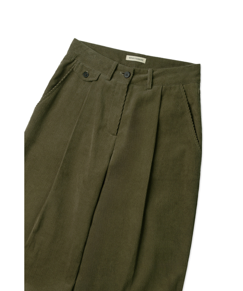 WITHOUT SUMMER（ウィズアウトサマ）の「バーニーコーデュロイパンツ_カーキ（その他パンツ・レディース・その他・SMALL/MEDIUM）」の3枚目の写真