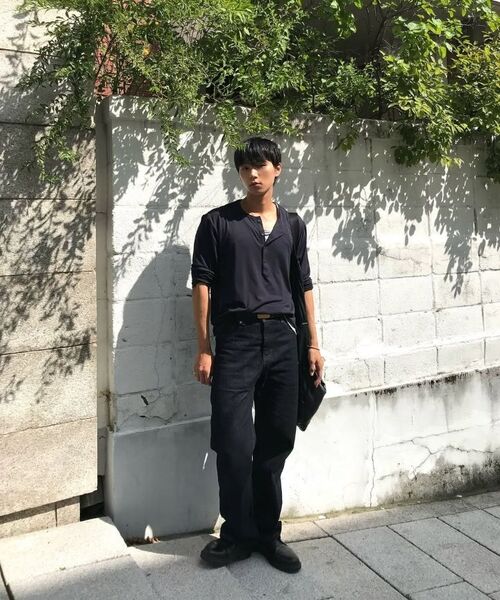 ALYSS（アリス）の「[ノンフェイド] オスロ ストレート デニムパンツ [ディープインディゴ]（デニムパンツ・メンズ・その他・X-LARGE/LARGE/MEDIUM）」の9枚目の写真